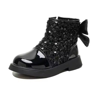 Bailey bling bow boots