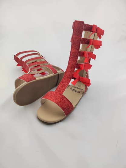 JoJo Bow Glitter Gladiators - new colors ready to ship