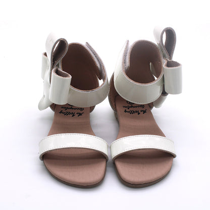Natalie Patent Leather Bow Sandal