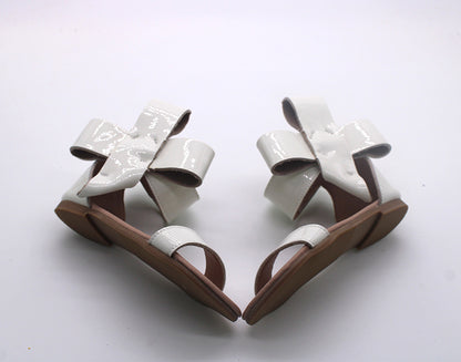 Natalie Patent Leather Bow Sandal
