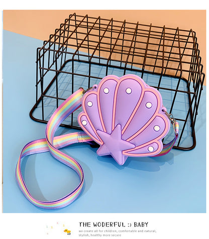 Thingamabobs mermaid Seashell Bag