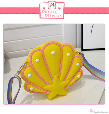 Thingamabobs mermaid Seashell Bag