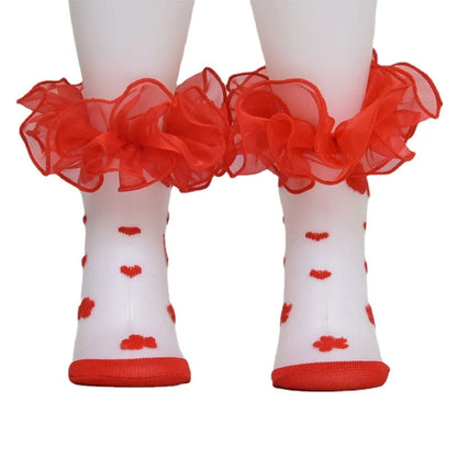 Organza Ruffle tutu Socks