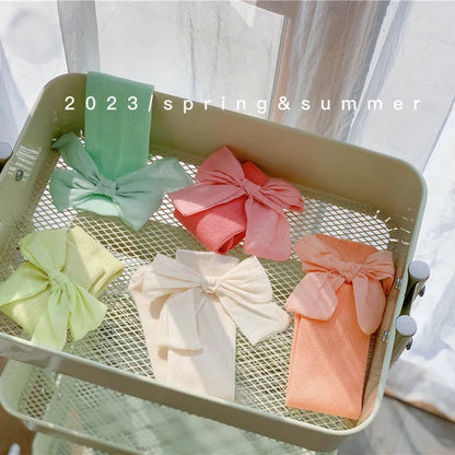 Fruit Salad bow Socks