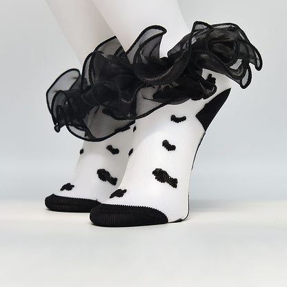 Organza Ruffle tutu Socks