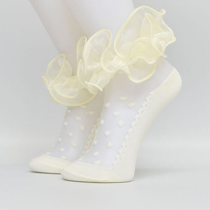 Organza Ruffle tutu Socks