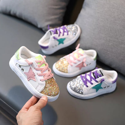 Glitter star sneakers