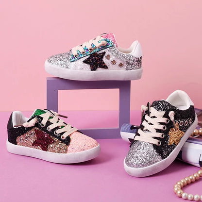 Glitter star sneakers