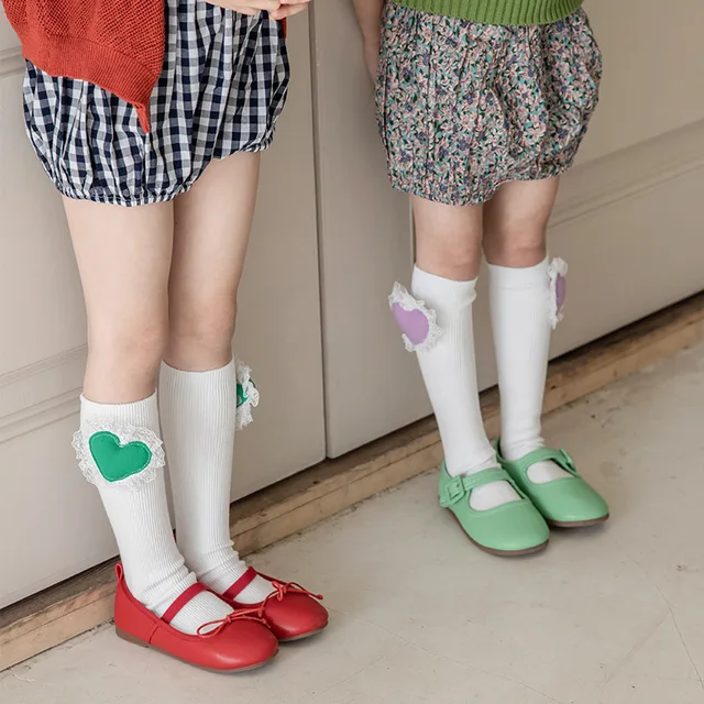 Care-a-lot heart socks