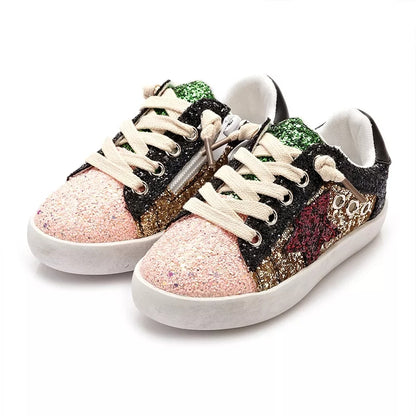 Glitter star sneakers