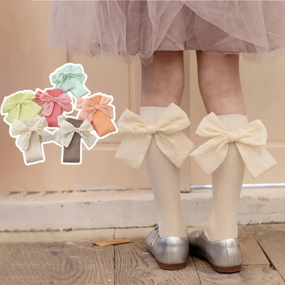Fruit Salad bow Socks