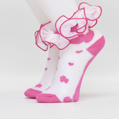 Organza Ruffle tutu Socks