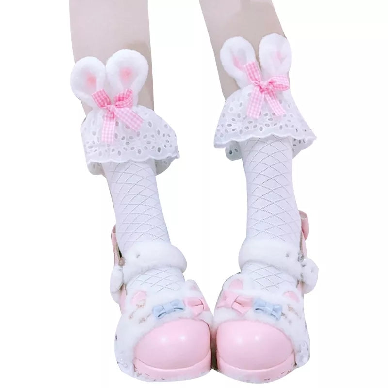 Bunny ear socks