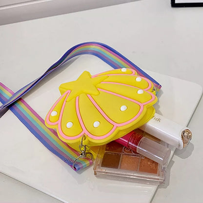 Thingamabobs mermaid Seashell Bag