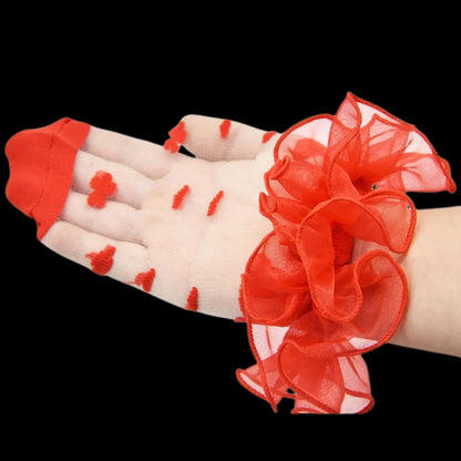 Organza Ruffle tutu Socks