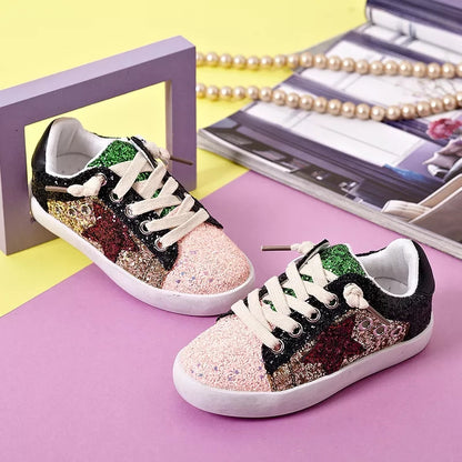 Glitter star sneakers