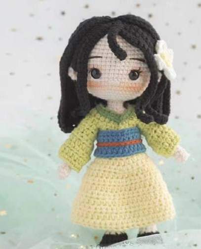 Crochet Princess Dolls