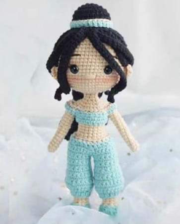 Crochet Princess Dolls