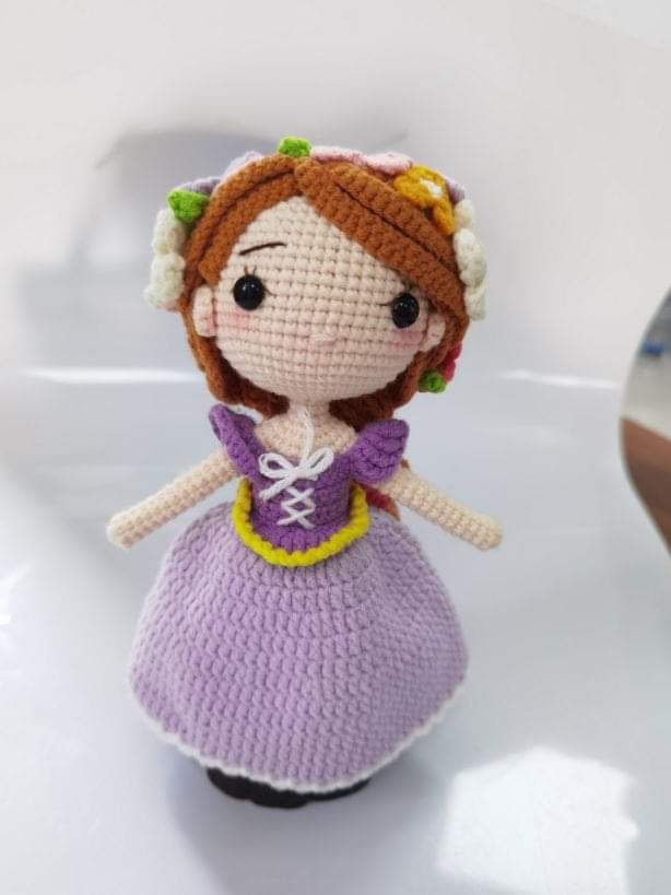 Crochet Princess Dolls