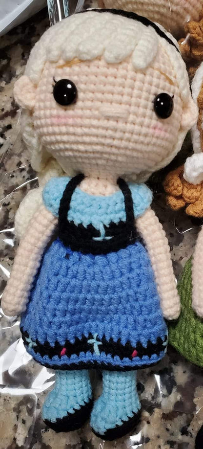 Crochet Princess Dolls