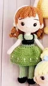 Crochet Princess Dolls