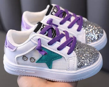 Glitter star sneakers
