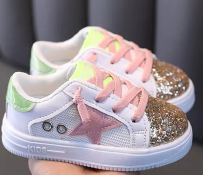 Glitter star sneakers