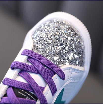 Glitter star sneakers