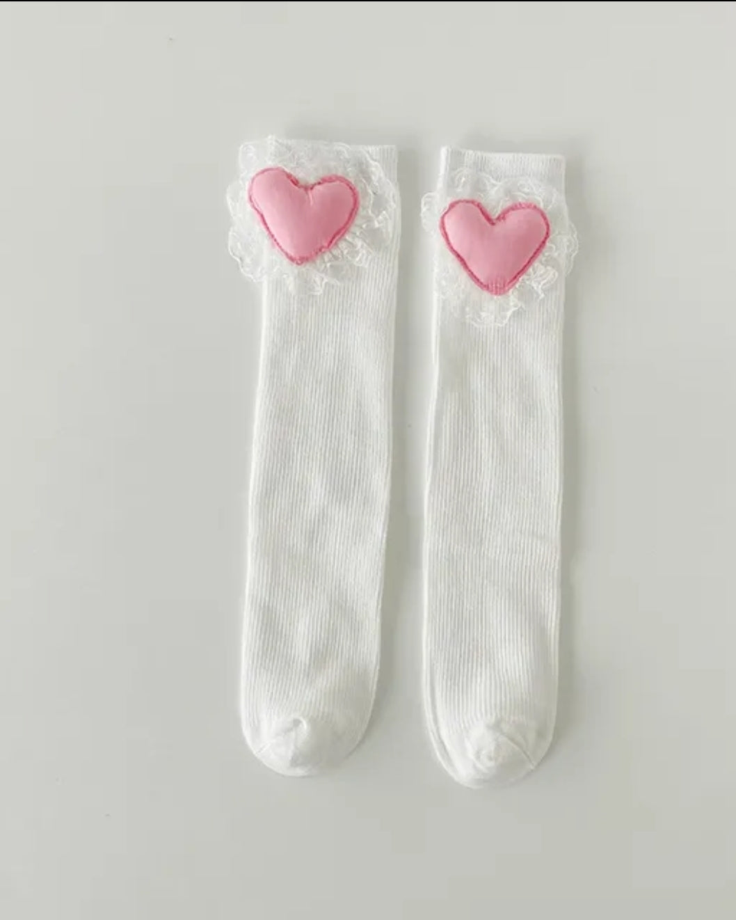 Care-a-lot heart socks