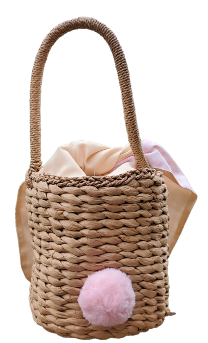 Rattan Bunny Easter Basket
